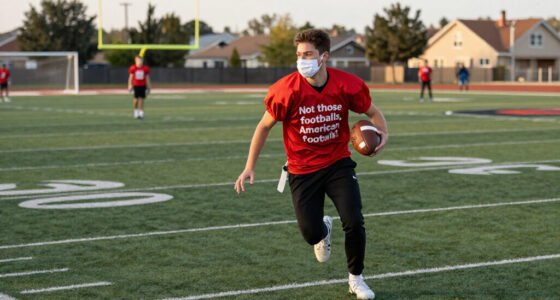 Not Those Footballs, American Footballs!